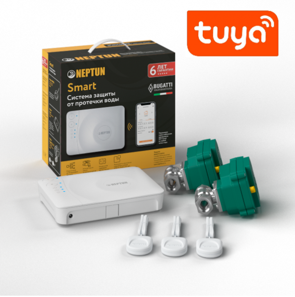 Система Neptun Bugatti Smart 1/2 Tuya