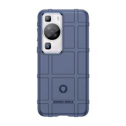 Чехол синего цвета ударопрочный на смартфон Huawei P60 и P60 Pro, мягкий отклик кнопок, серия Armor (максимальная защита) от Caseport