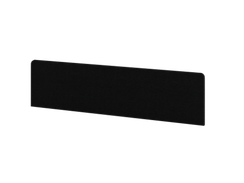 Экран фронтальный ЛДСП ткань Romeo 1400х370х32 512075-012 Обсидиан