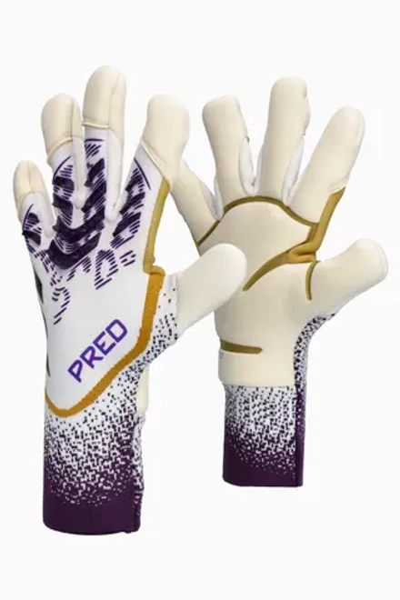 Вратарские перчатки adidas Predator Pro Hybrid - белый