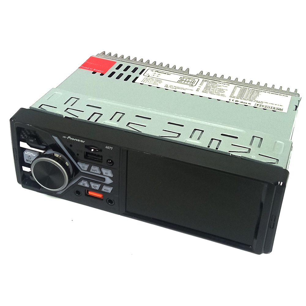 Автомагнитола DVD MP4 HD-Pioneer 4077 BT/MirrorLink/пду