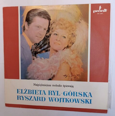 Винтажная виниловая пластинка Elzbieta Ryl-Gorska, Ryszard Wojtkowski Najpiekniejsze Melodie (Poland)
