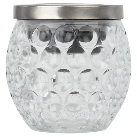 Светильник уличный ЭРА ERASF22-31 садовый на солнечных батареях Хрустальный шар 10 см