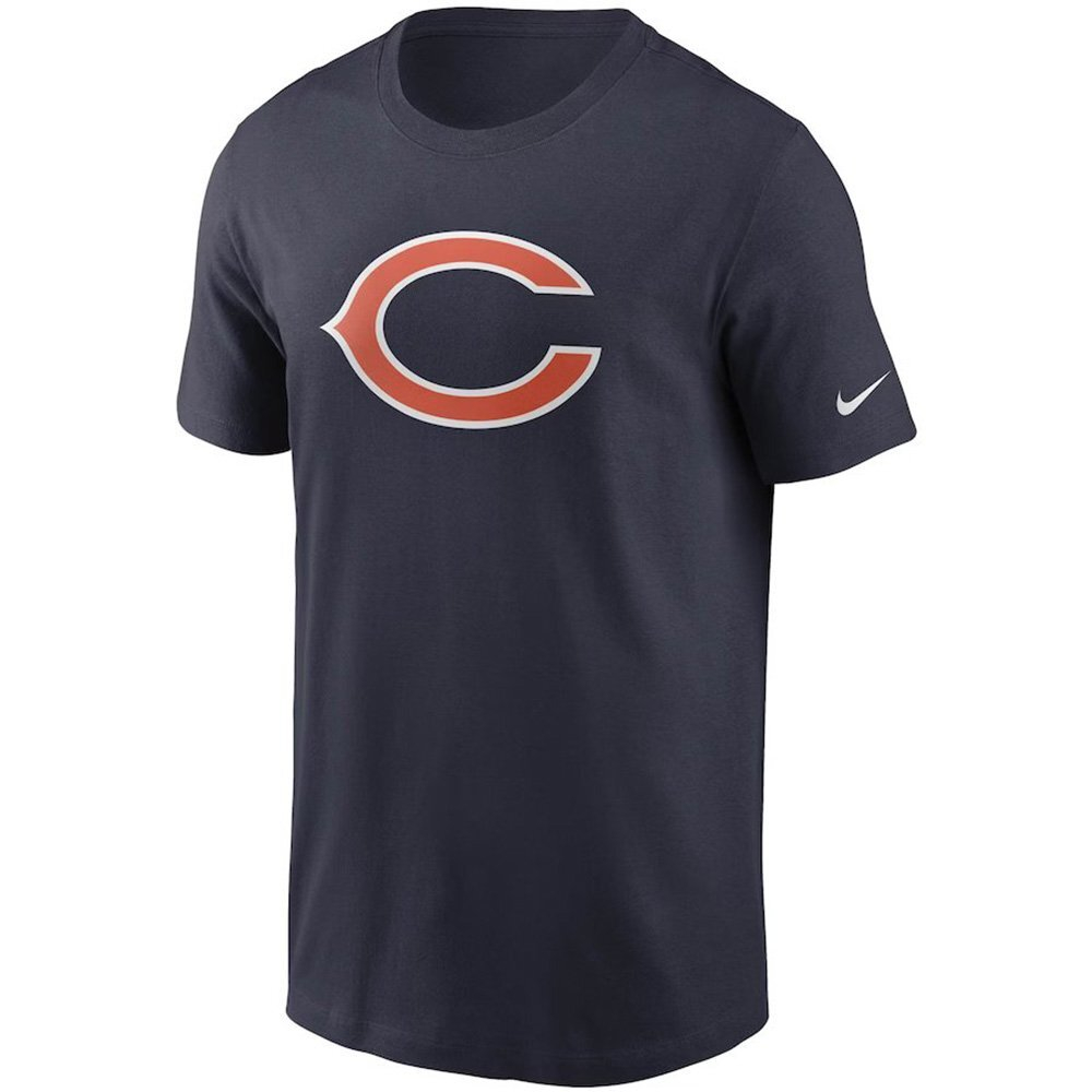 Футболка Nike Chicago Bears Official Logo Navy T-Shirt
