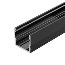 Профиль SL-MINI-15-3000 BLACK (Arlight, Алюминий) 061611