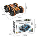 Дрифт машинка Перевертыш "Amphibiou Stunt Car" вездеход Амфибия на Р/У (по воде и земле)