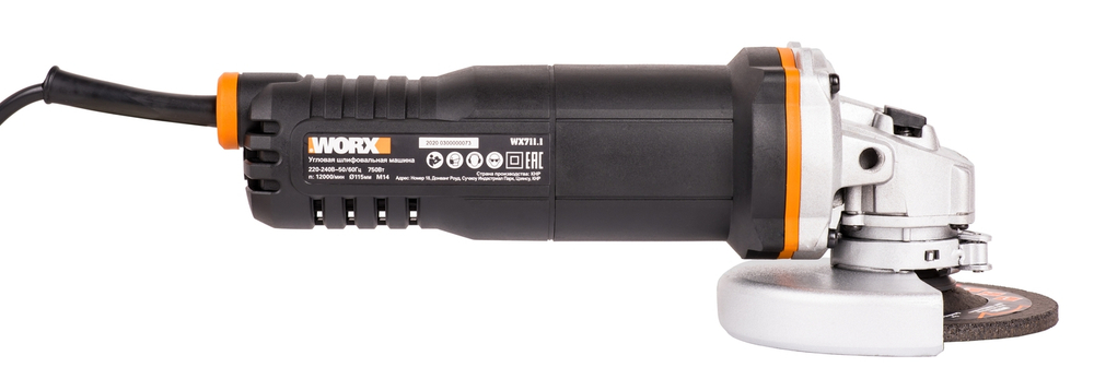 Угловая шлифовальная машина WORX WX711.1
