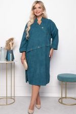 Платье "Памела" П7261 (индиго) LT Collection