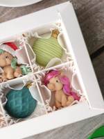 Сладкий подарок "Новогодний" с лошадками #5