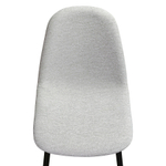 Стул breeze, рогожка, светло-серый