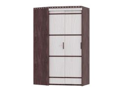 Шкаф-купе углавой левый «Ольга-13» (венге/млечный дуб.), ЛДСП, Фант-мебель, г. Волжск
