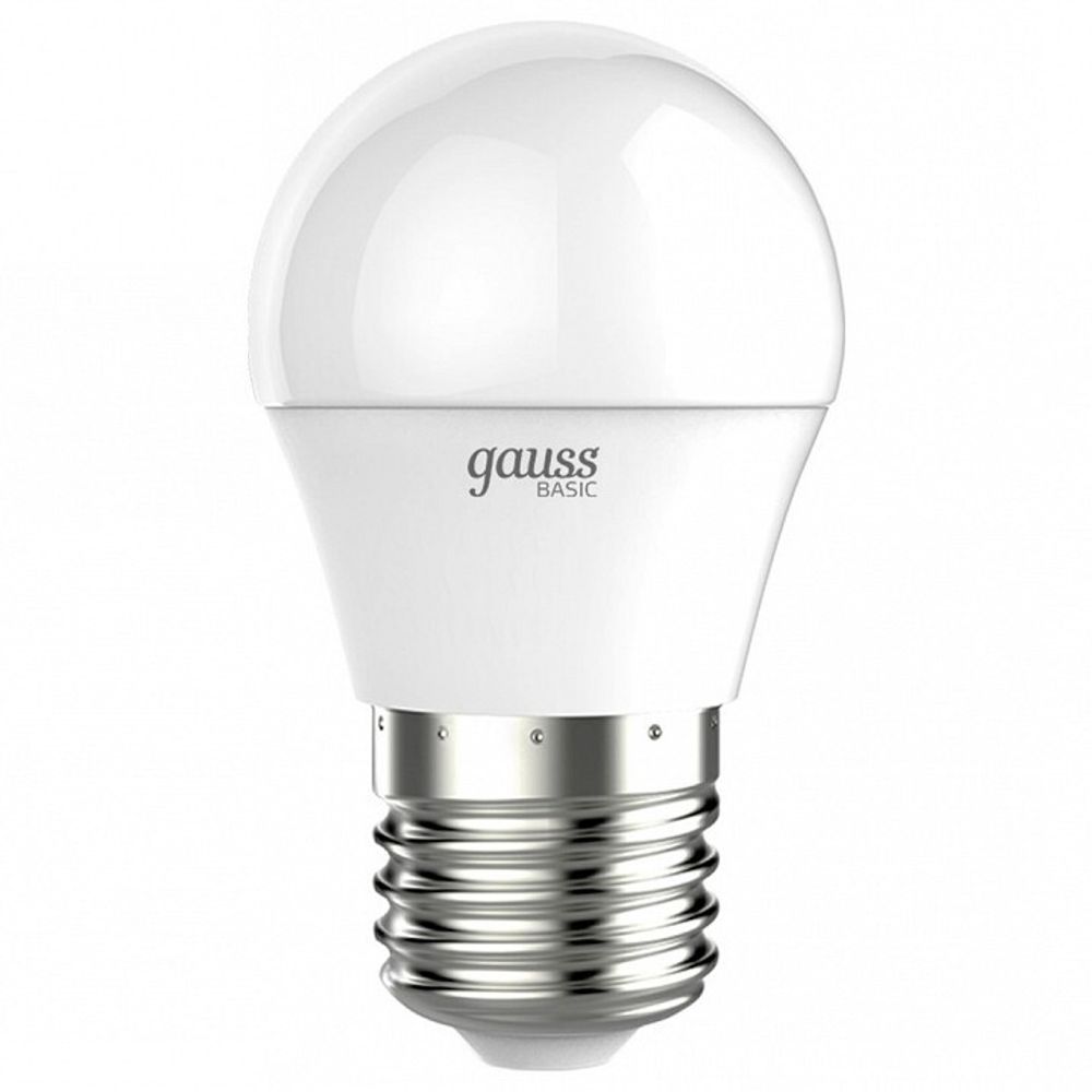 Лампа светодиодная Gauss  E27 5.5Вт 4000K 30532262