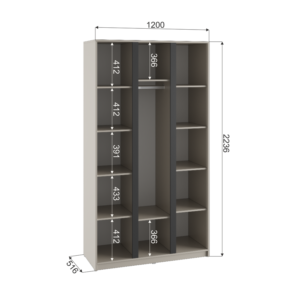 Шкаф 1200 Фаворит