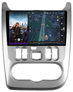 Магнитола для Renault Logan/Sandero 2009-2014 - Redpower 85357 PRO/PROmax ТОП звук, 2K QLED, Android 14, CarPlay, 4G SIM-слот