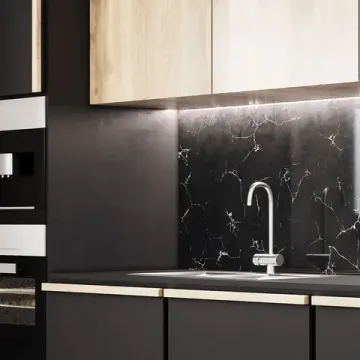 Лента  в комплекте LED 5050/60 12V 8W/m 900lm/m 4000K 10mm IP20 2m 1/100  BT021 Basic Gauss