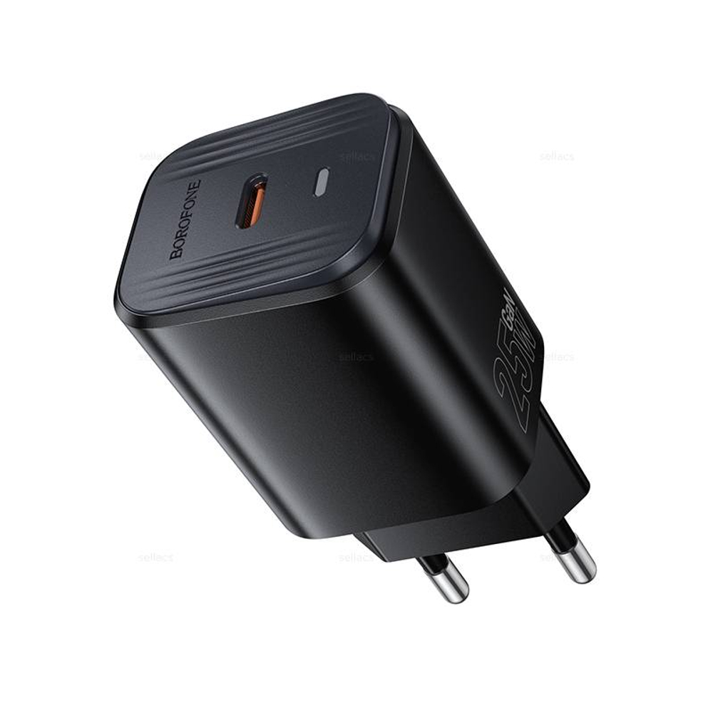 Borofone BAS84A Star single port PD25W зарядное устройство (black)