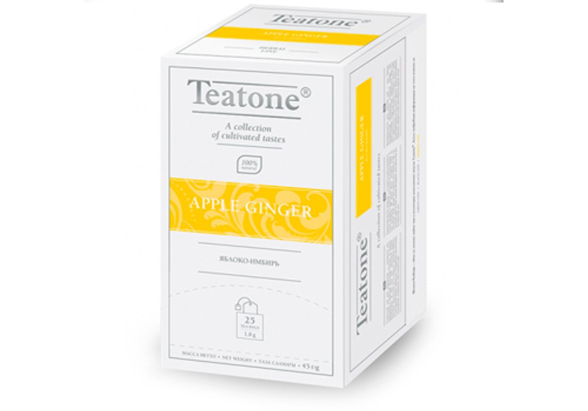 Чай Яблоко-Имбирь Teatone, 25шт