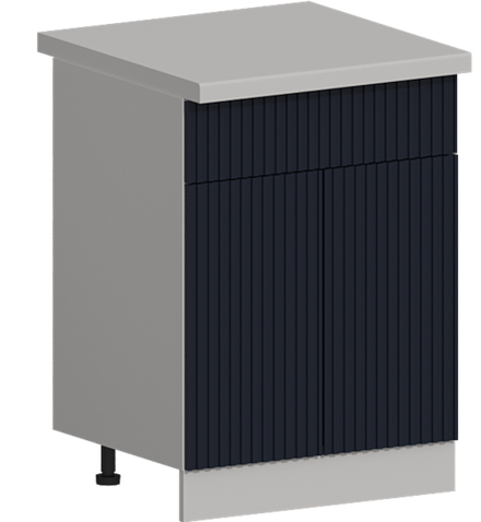 Кухня Модуль ШП1Я 600 Ликата / Индиго софт