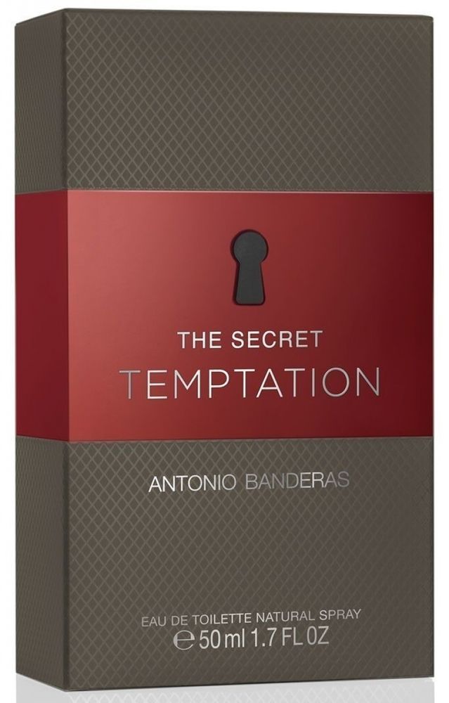 ANTONIO BANDERAS The Secret Temptation men 100ml edT NEW
