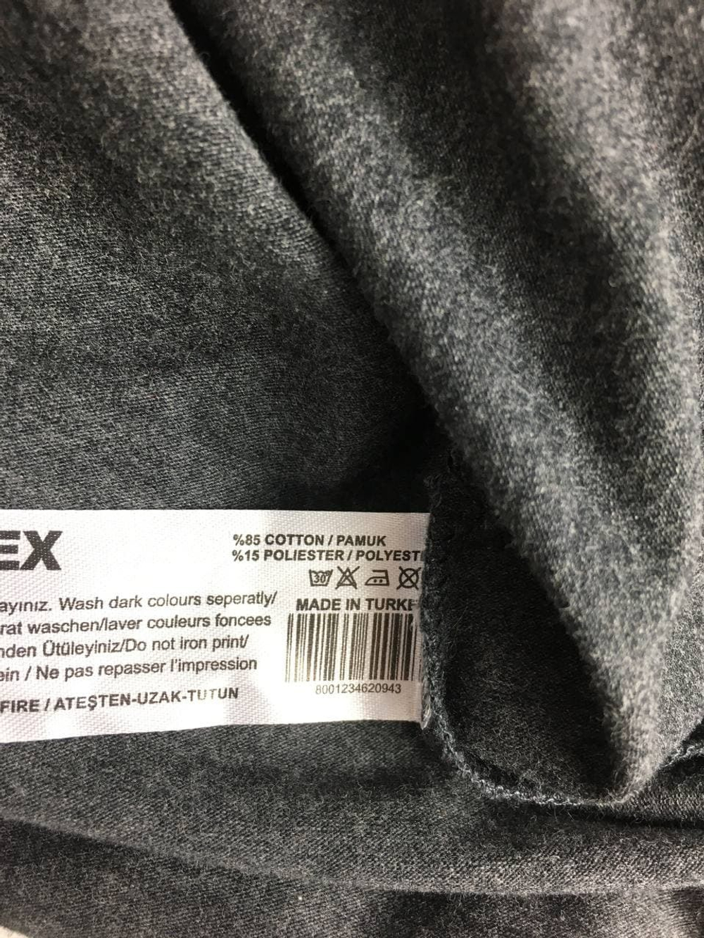 Джемпер с надписью 44 размер