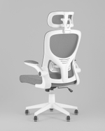 Кресло офисное TopChairs Airone серый ткань