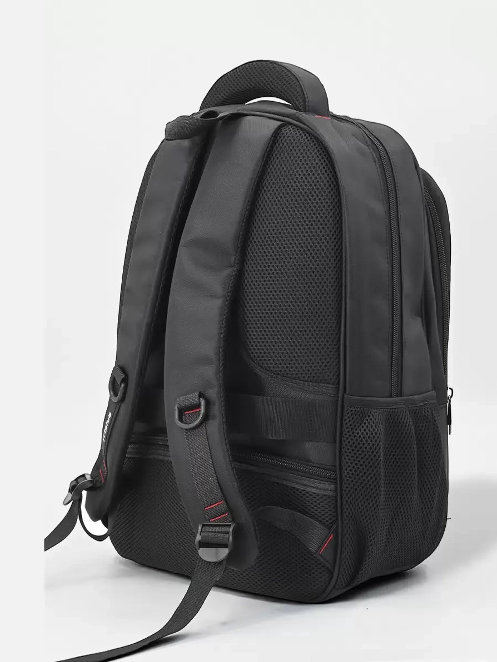 Рюкзак Triplus CX012, мужской, застежка на молнии, полиэстер, чёрный 47х34х15 см