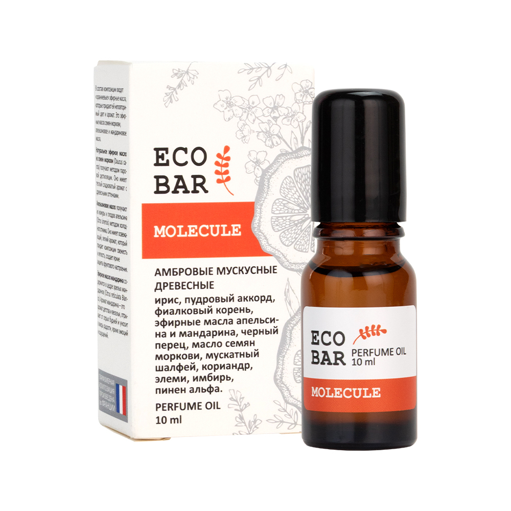 Парфюмерное масло Eco Bar "Molecule", 10 мл