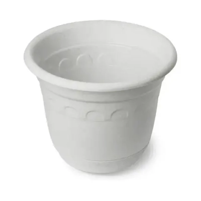 Горшок Колывань 0.45л д11см мрамор с подд С91М (комплект 45 шт)