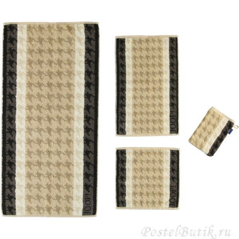 Полотенце 50x100 Cawo-JOOP! Elegance Graphic 1622 бежевое