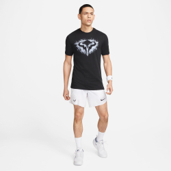 Мужские теннисные шорты Nike Dri-Fit RAFA MNK 7in Shorts Men - White