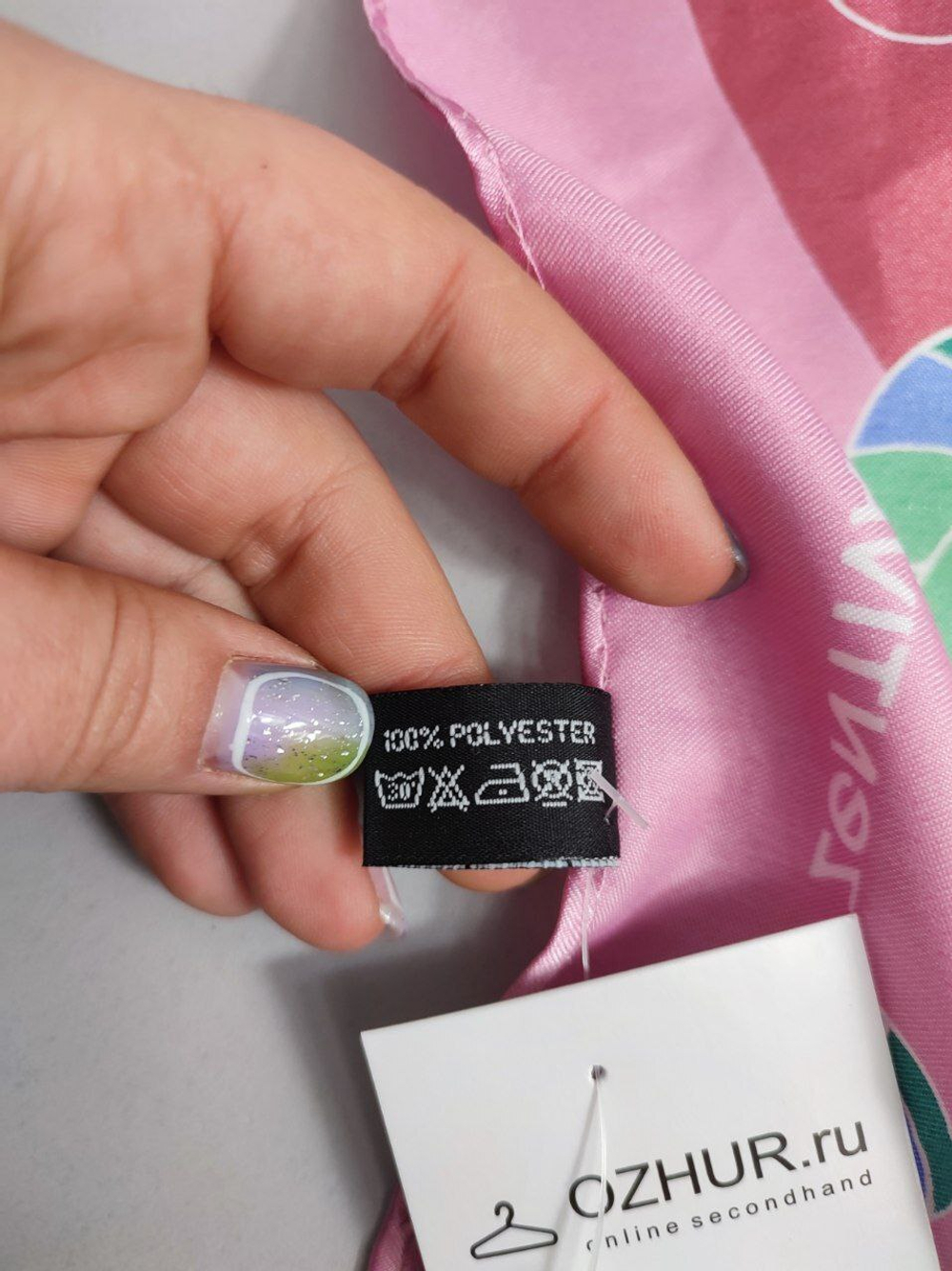 Платок Zentiva с принтом