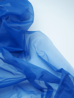 Сетка корсетная ультрамарин неэластичная отрезами