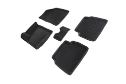 Коврики EVA 3D соты для Chevrolet Aveo 2003-2011, Seintex.96403