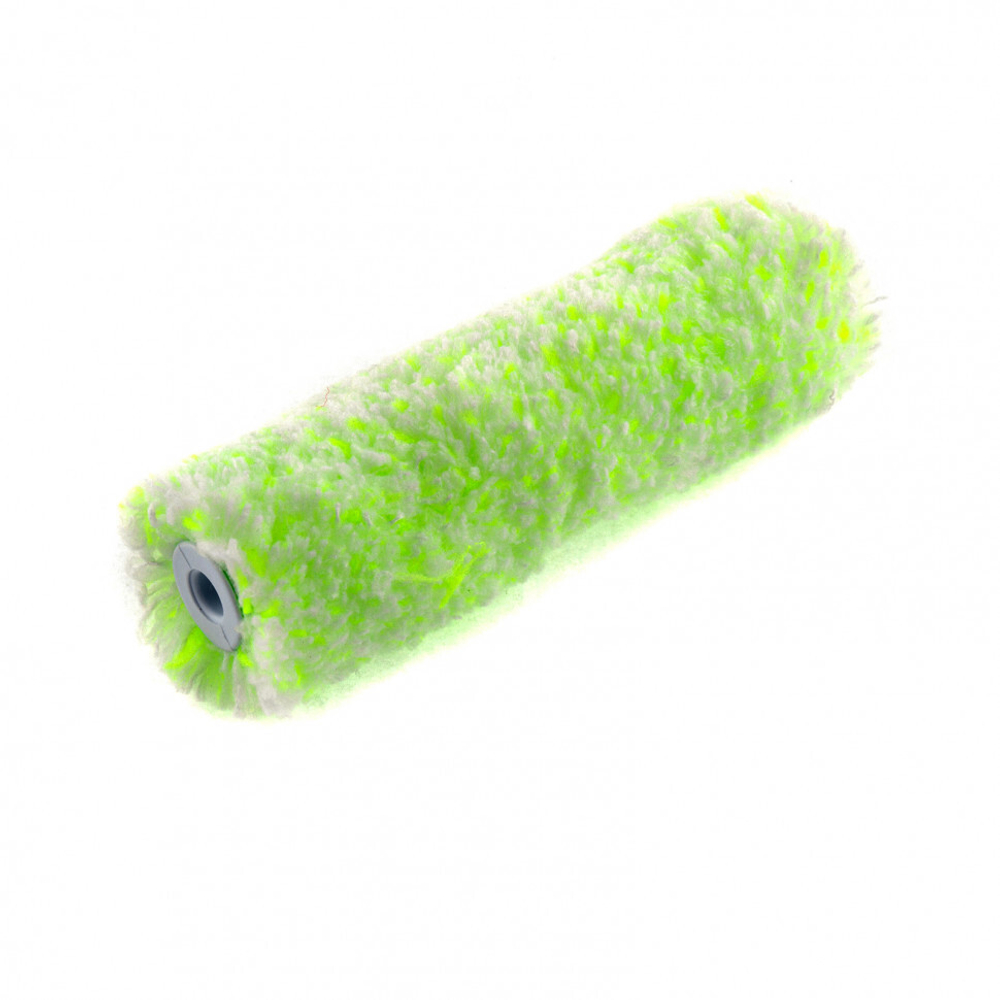 Мини-валик сменный "Работы с древесиной", 110 мм, ворс 12 мм, D 16 мм, D ручки 6 мм, микроволокно Сибртех 80598