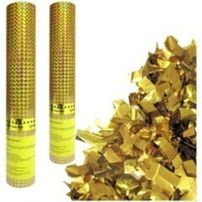 Пневмохлопушка Золотое конфетти, 30см