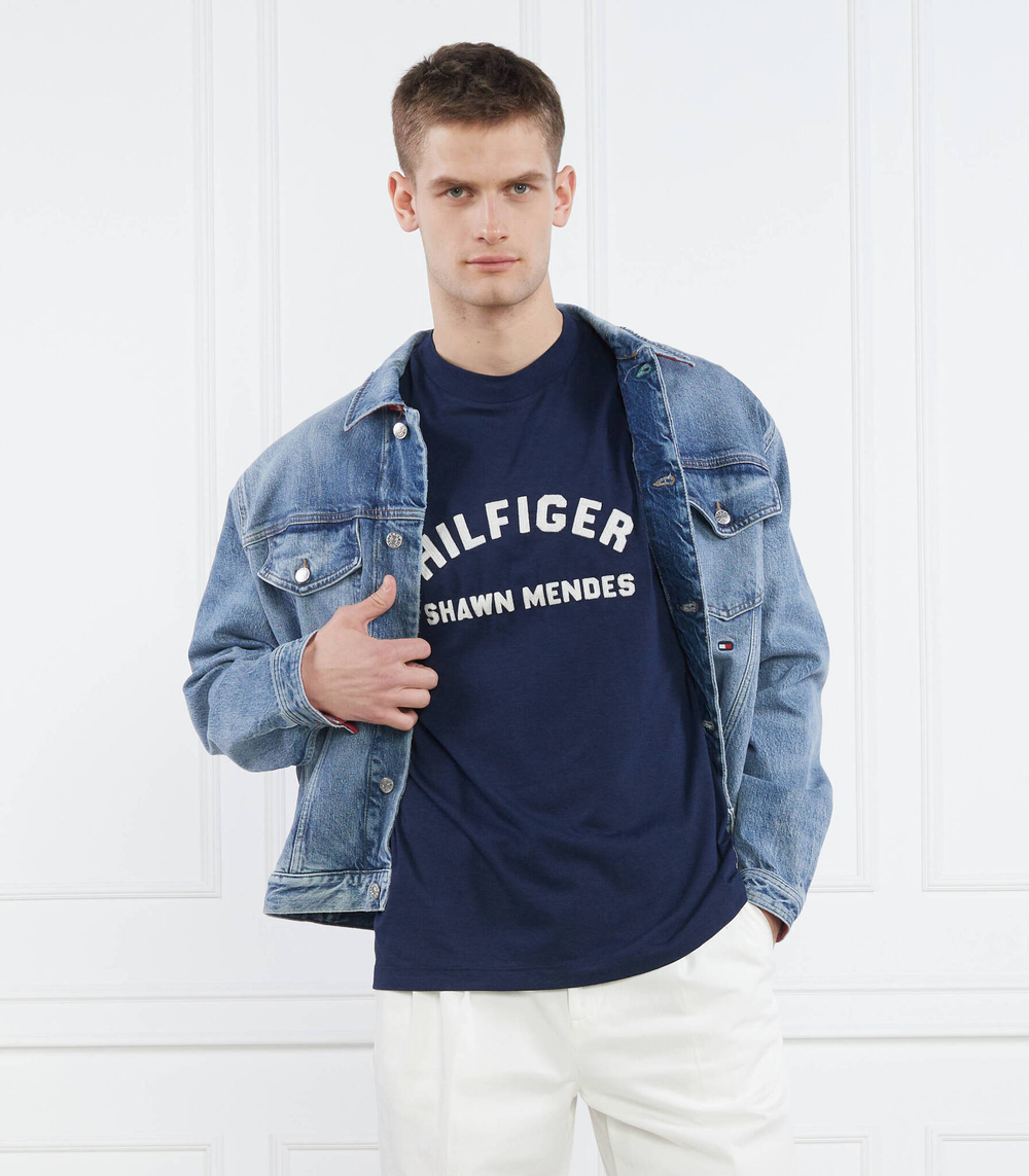 Джинсовая куртка TOMMY X SHAWN MENDES Tommy Hilfiger - голубой(MW0MW31196)