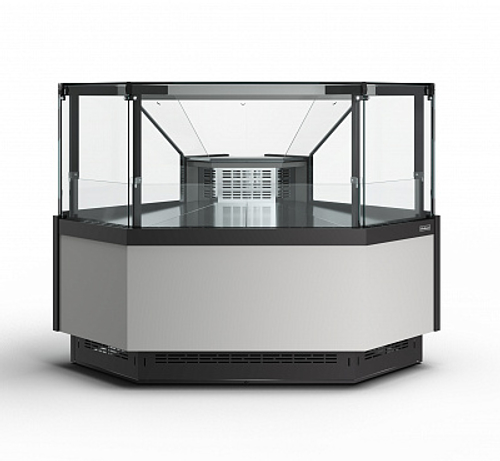 Гастрономическая витрина BAVARIA 4 Carboma GC110 VM-5-1 внешний угол (версия 2.0) (без боковин)