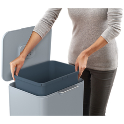 Контейнер для мусора с двумя баками Totem Max Sky 60л Joseph Joseph