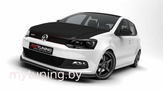 Сплитер переднего бампера VW Polo 5 6R GTI