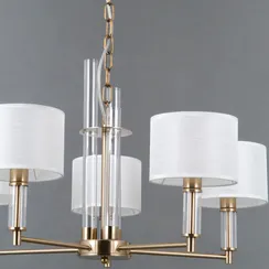 IL0755-5PSQ-25 BRASS GENOA светильник потолочный