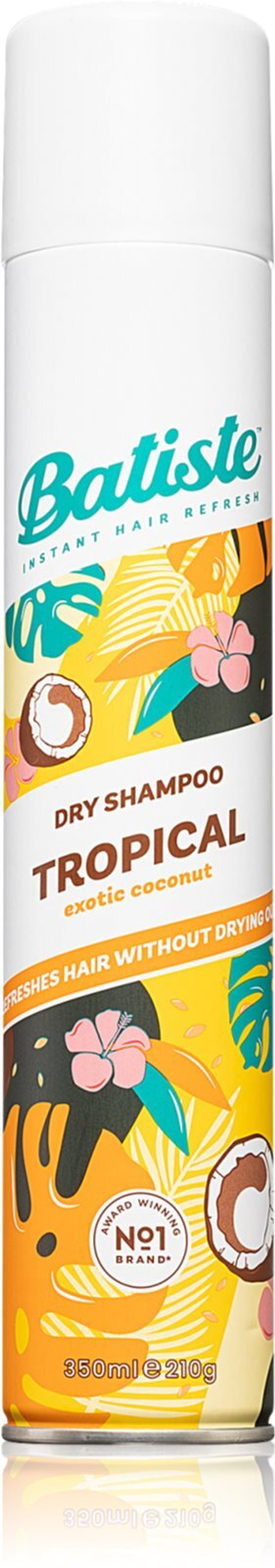 Batiste Tropical - освежающий сухой шампунь /   350  ml  / GTIN 5010724535967