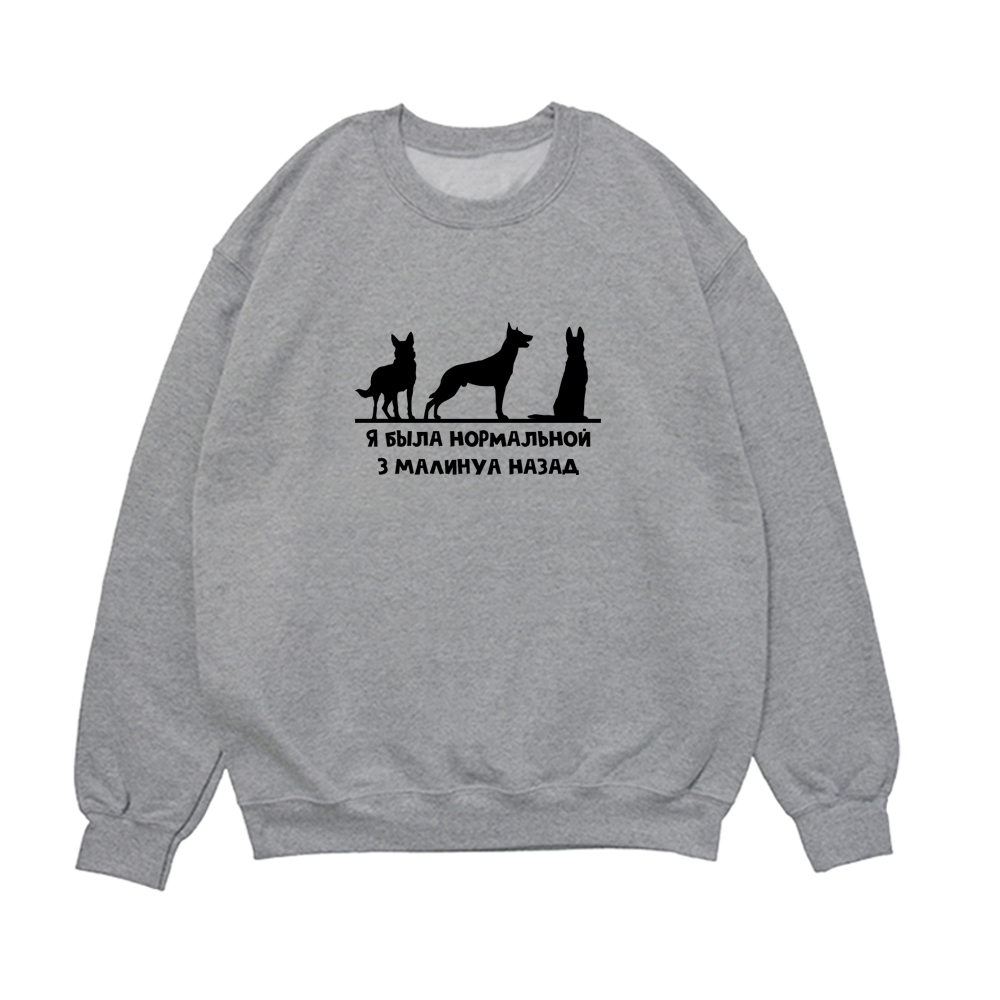 Свитшот "3 Малинуа назад"