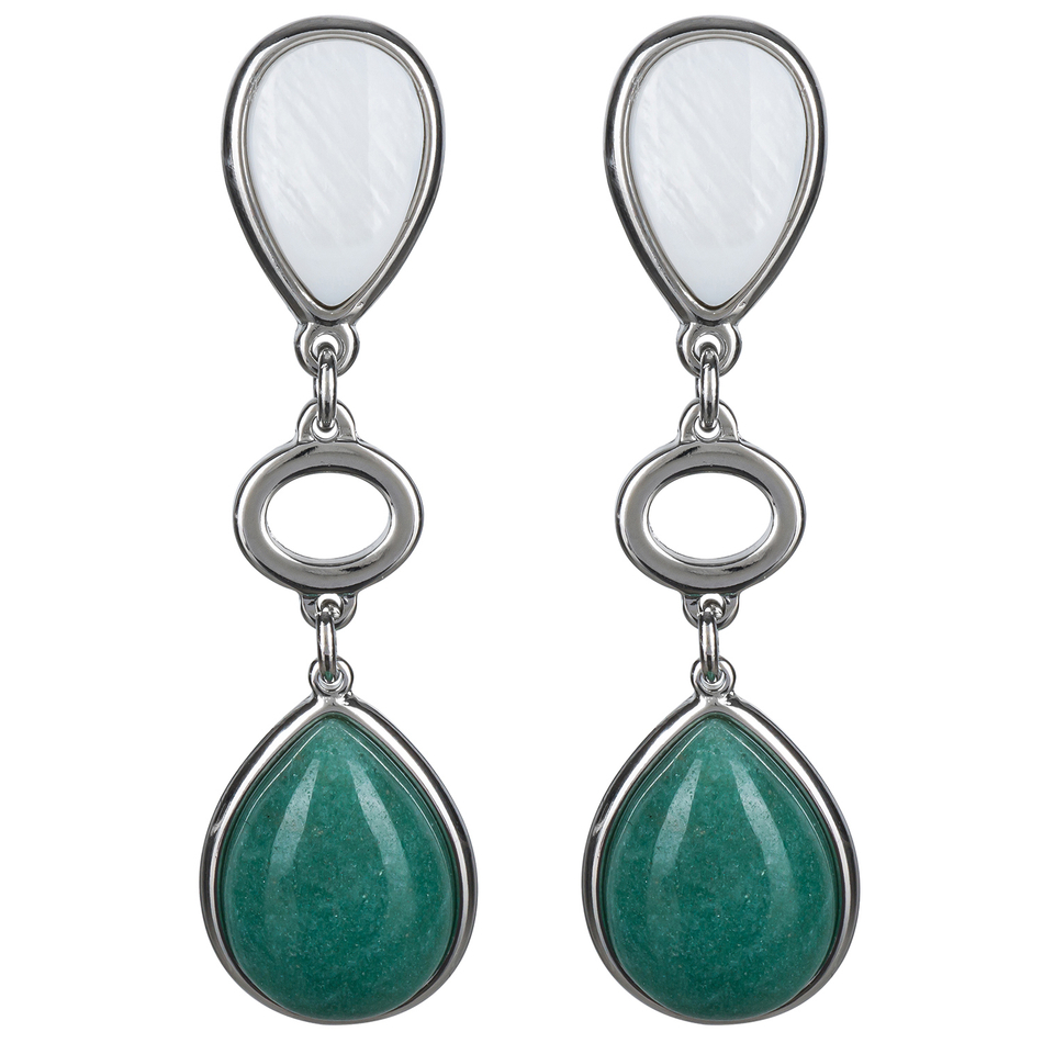 Серьги Possebon Madre, Q.Verde A0585.1.17 S