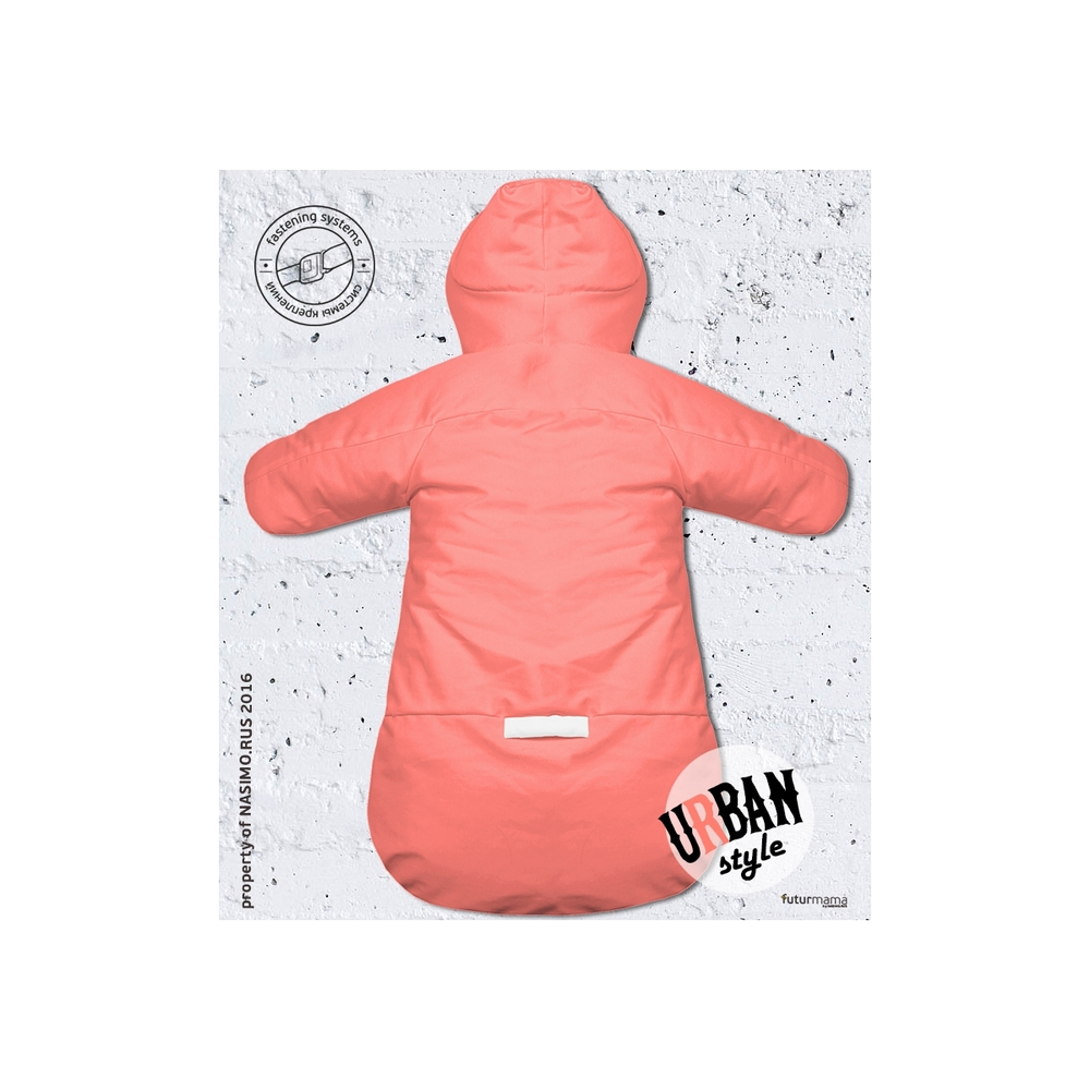 Комбинезон для новорожденного Futurmama Urban Pink