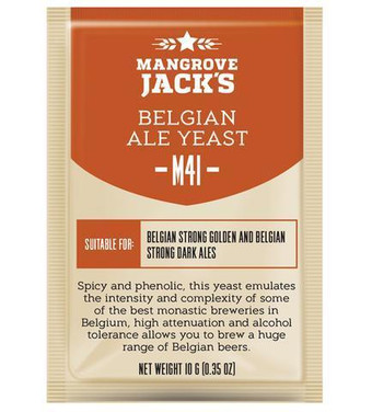 Пивные дрожжи Mangrove Jack's "Belgian Ale M41", 10 г