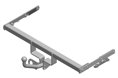 Фаркоп для Nissan Tiida седан/хетчбек 2007-2014 Тип шара: A. Нагрузки: 1000/75 кг, NS 23