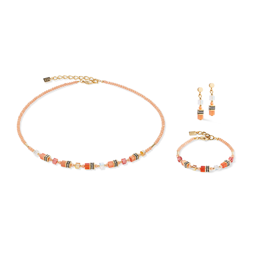Серьги Coeur de Lion Orange 4565/21-0200