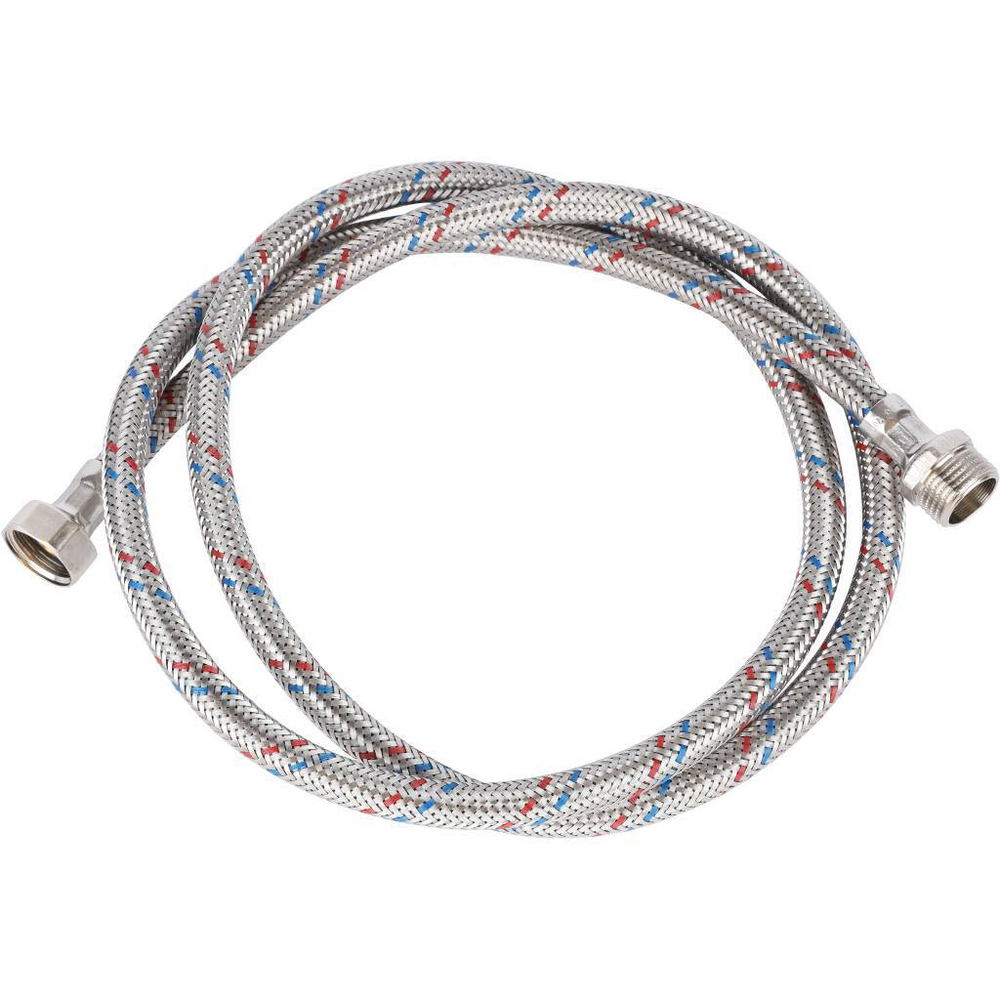 Гибкая подводка для воды Stout НР 1/2 х ВР 1/2,  длина 1500 мм