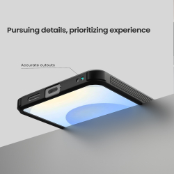 Чехол серый тонированный c MagSafe для Samsung Galaxy S26, серия Super Frosted Shield Pro Magnetic (Clear version) от Nillkin