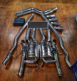 Спортивная выхлопная система с заслонками для BMW 5 Series 528i GT 2.0T 3.0T 2010-2016 БМВ